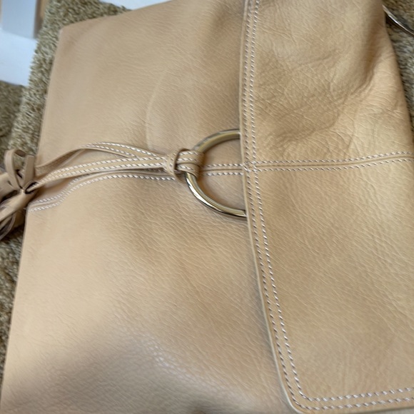 New Alfani leather shoulder bag. Neutral color and perfect size. - Picture 5 of 6